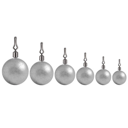 HENGJIA 5 pièces/sac 20g Plomb Pendentif Pêche En Mer Lua Sphérique Spinner Mordre Plomb Matériel De Pêche