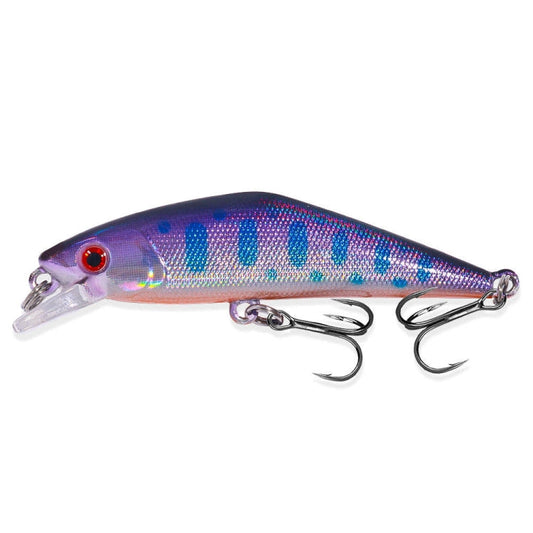 HENGJIA 5.7cm 3.4g Microbe Road Lures Leurre Minnow Coulant Lent, Couleur : 8