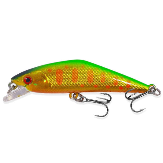 HENGJIA Leurre de pêche 5.7cm 3.4g Microbe Road, Mini Appât Artificiel Coulant Lent, Couleur : 10