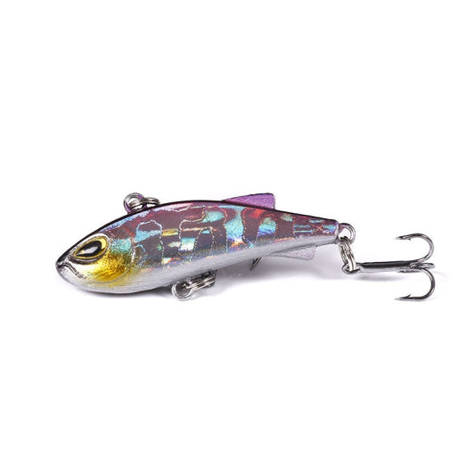HENGJIA 4cm 4g Appât de pêche sous-marin vibrant VIB Luya Poisson Leurre Microbe Fauvette Faux Appât(1)
