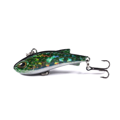 HENGJIA 4cm 4g Appât de pêche sous-marin vibrant VIB Luya Appât artificiel Microbe Warbler (8)