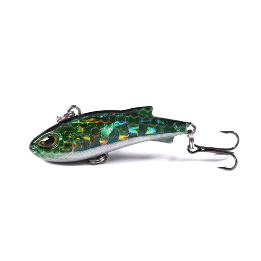 HENGJIA 4cm 4g Appât de pêche sous-marin vibrant VIB Luya Appât artificiel Microbe Warbler (8)