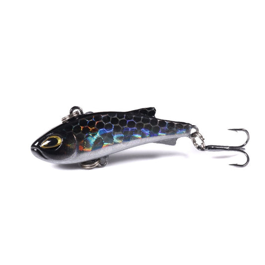 HENGJIA 4cm 4g Appât de pêche sous-marin vibrant VIB Luya Microbe Warbler Leurre (9)
