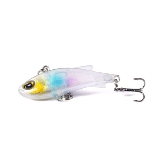HENGJIA 4cm 4g VIB coulant Trembler Pêche Leurre Luya Microbe Warbler Faux Appât(10)