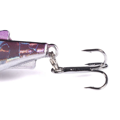 HENGJIA 4cm 4g Submerged Trembler Swimming VIB Luya Fish Bait Microbe Warbler Fake Bait(7)