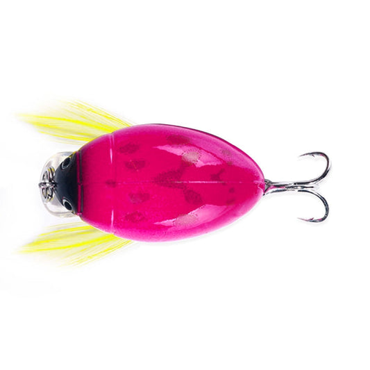 Appât de pêche bionique flottant pour insectes HENGJIA, leurre de surface pour basse, appât artificiel, couleur : 6