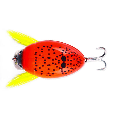 HENGJIA Appât Bionique Flottant Insecte, Scarabée, Leurre de Surface pour Achigan, Couleur : 7
