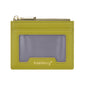 Baellerry Light and Thin Card Bag ID Card Holder Multifunctional Coin Purse(Yellow Green)