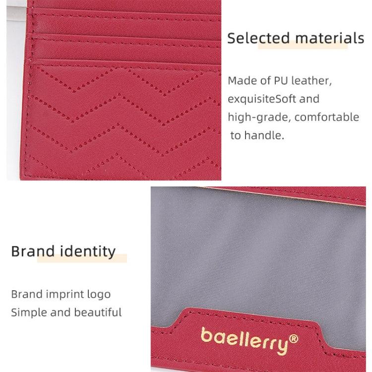 Baellerry Light and Thin Card Bag ID Card Holder Multifunctional Coin Purse(Dark Green)