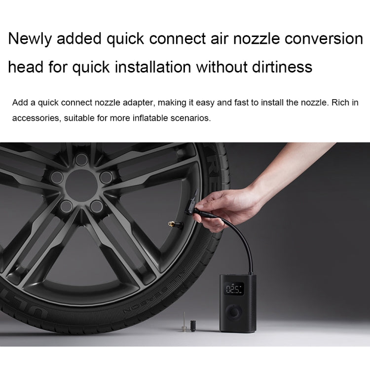 Compresseur d'air électrique portable universel Xiaomi Mijia pour voiture et vélo (Pompe à air 2)