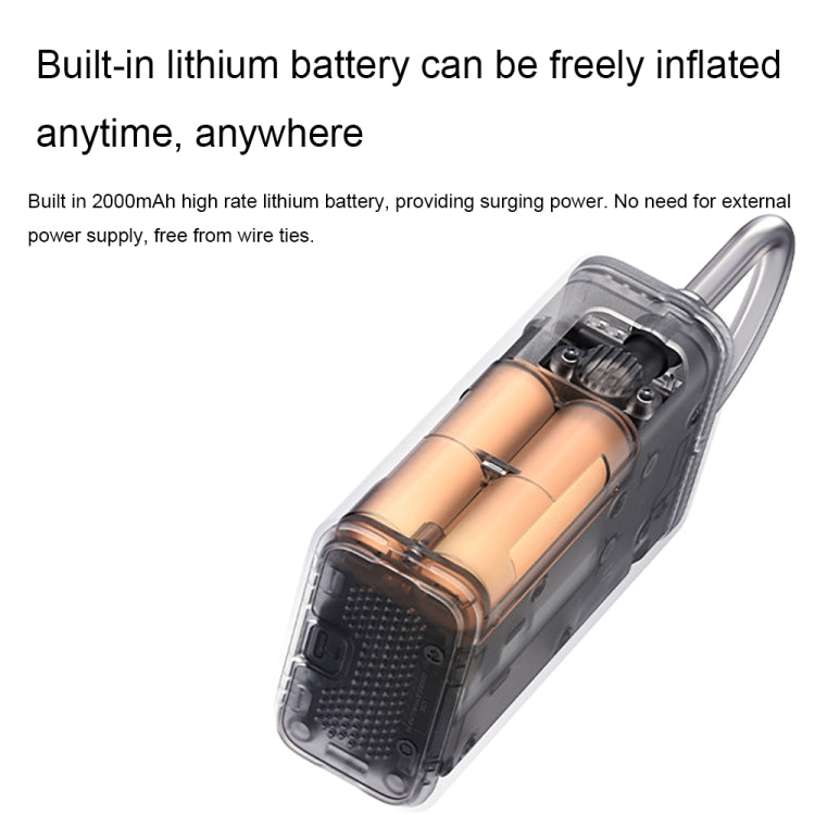 Compresseur d'air électrique portable universel Xiaomi Mijia pour voiture et vélo (Pompe à air 2)