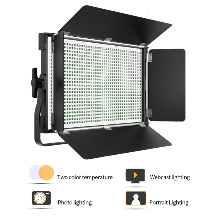 Pixel P45pro High Bright Dual Color Temperature Fill Light 120W Normal Bright Studio Camera Soft Light(A Set With EU Plug Adaptor)