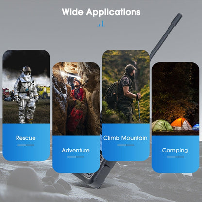 RETEVIS RA89 UV Dual-segment IP68 Waterproof Dual-guard Dual-standby Walkie Talkie(US Frequency 144-148/420-450MHz)