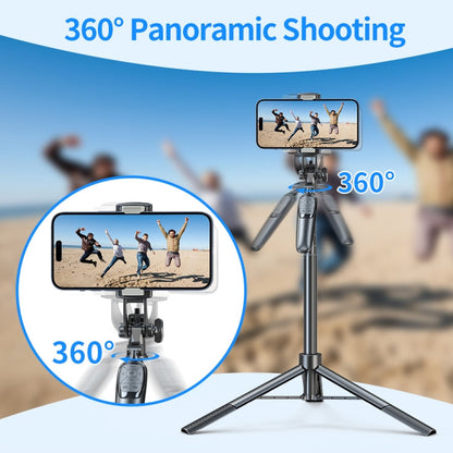 Pixel ST2 1.6m Anti Shake Selfie Stick Head Tripod Handheld Portable Folding Remote Control Outdoor Photo Stands(With Bluetooth Remote Control)