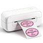 Phomemo PM246S Address Label Printer Thermal Paper Express E-Manifest Printer, Size: US(White)