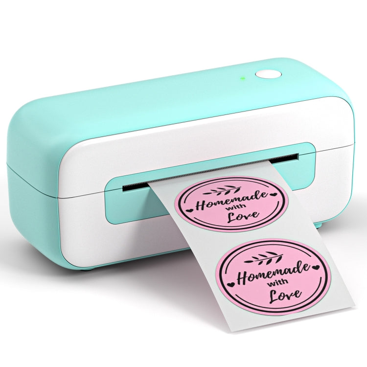 Phomemo PM246S Address Label Printer Thermal Paper Express E-Manifest Printer, Size: US(Green)