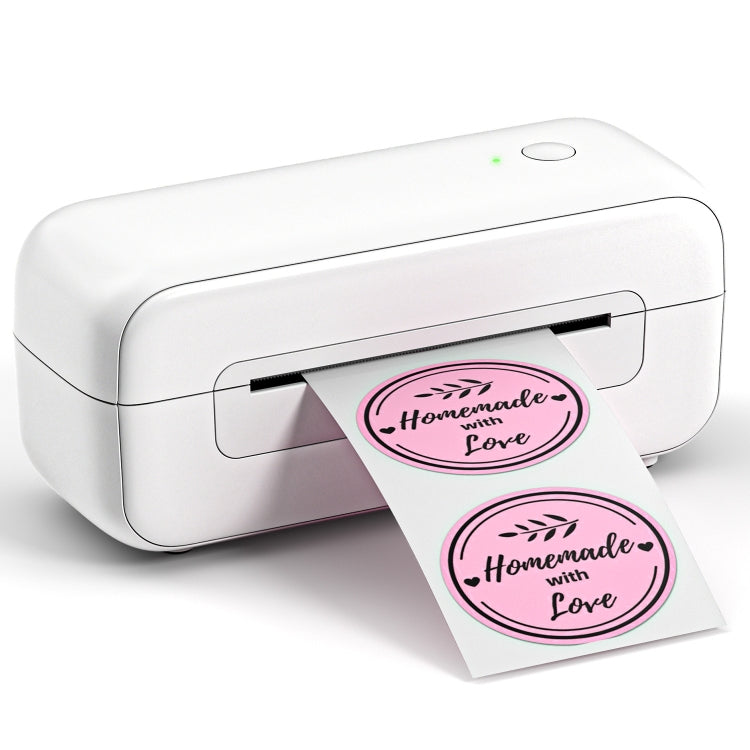 Phomemo PM246S Address Label Printer Thermal Paper Express E-Manifest Printer, Size: EU(White)
