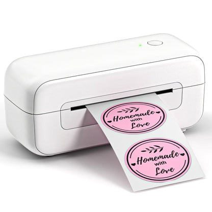Phomemo PM246S Address Label Printer Thermal Paper Express E-Manifest Printer, Size: EU(White)