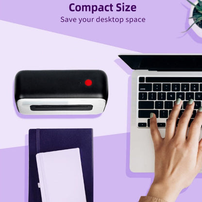 Phomemo PM246S Address Label Printer Thermal Paper Express E-Manifest Printer, Size: EU(Purple)