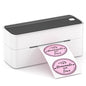 Phomemo PM241-BT Bluetooth Address Label Printer Thermal Shipping Package Label Maker, Size: EU(Black White)