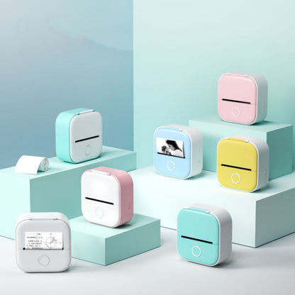 Phomemo T02 Standard Error Mini Pocket Small Portable Bluetooth Phone Photo Label Thermal Printer(White)