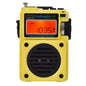 HanRongda HRD-701 Portable Full Band Radio Subwoofer Bluetooth TF Card Digital Display Radio(Yellow)