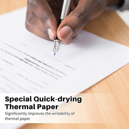 For Phomemo M08F 200sheets Thermal Printing Paper Compatible for MR.IN Brother Pocket Jet / MT800, Style: Folding Letter