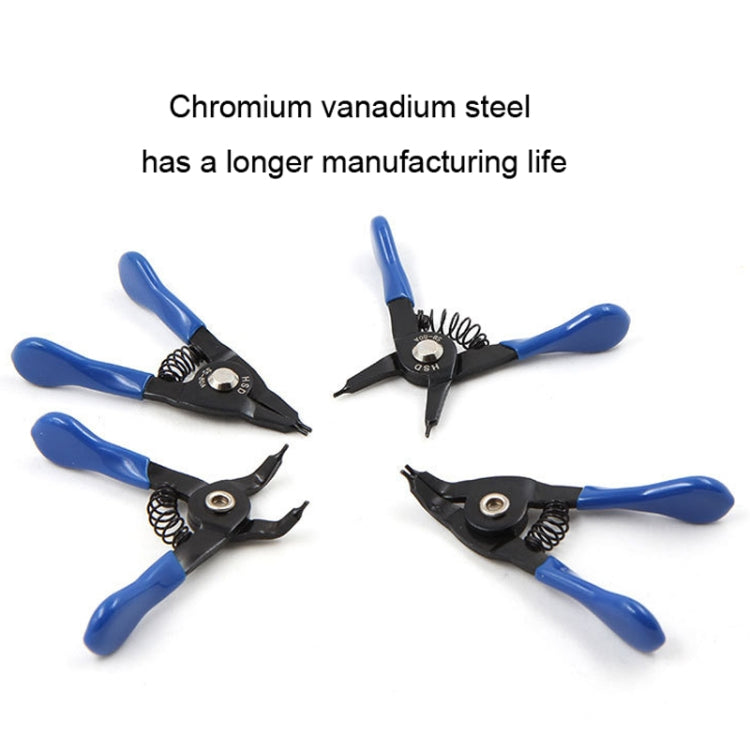 HSD SB-80B Internal For Hole Curved 10-25mm Compact Spring-Loaded Pliers Retaining Ring Pliers