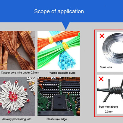 HSD HS-3Z Top-cut 5.5 inch Chrome Vanadium Steel Forging Plastic Model Plier