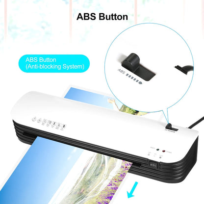 Osmile SL299 A4 Laminator Cold Hot Lamination Photo File Laminating Machine(AU Plug)