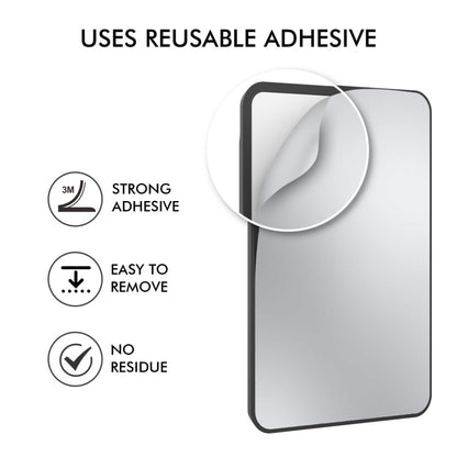 AhaStyle PT133-C Silicone Adhesive Card Case(Black)