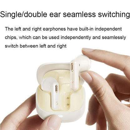 Havit S3 Merle Lite In-Ear ENC Call Noise Reduction Wireless Bluetooth Earphone(Pink)