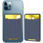 AhaStyle PT133-A-S Mobile Phone Adhesive Silicone Card Case(Blue)