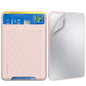 AhaStyle PT133-S Adhesive Model Mobile Phone Silicone Card Case(Pink)