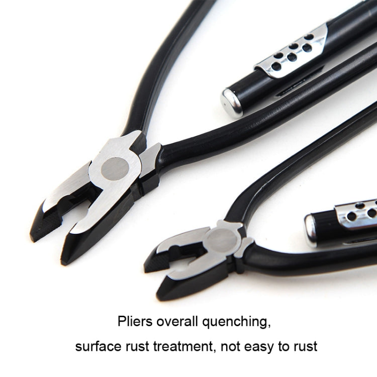 HSD WTP-809R 9-inch Two-way 287mm Stranding Wire Pliers Fuses Plier Twist Wire Clamp Tightening Plier