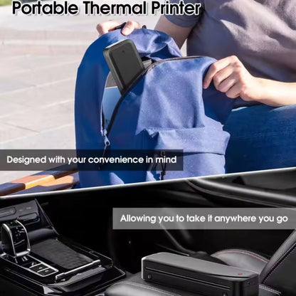 Phomemo M833  300dpi Wireless Bluetooth Thermal Printer Support Multi-Size Thermal Paper(White)