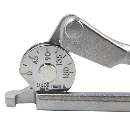 Cintreuse manuelle HSD TB-3208 de 8 mm de diamètre en acier inoxydable pour tuyaux en fer, tuyaux en cuivre de climatiseur, tuyaux en aluminium.