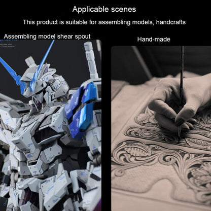 HSD HS-30NAS Plastic Model Thin Blade Waterjet Cutting Plier Diagonal Plier Handmade Plier