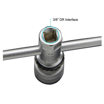 HSD HS-310 Forward And Backward Adjustable Ratchet Tapping Spanner Quick Reamer Tapping Wrench
