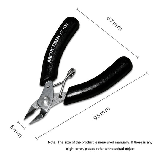 ARCTIC TIGER AT-150 Diagonal Mini Palm Stainless Steel Cutting Plier Jewelry Making Handmade Plier