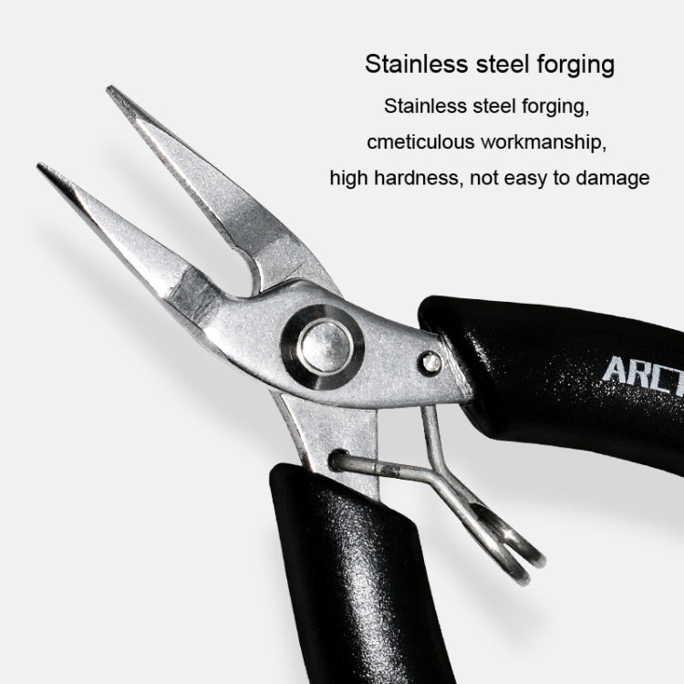ARCTIC TIGER AT-160 Toothless Needle Nose Mini Palm Stainless Steel Cutting Plier Jewelry Making Handmade Plier
