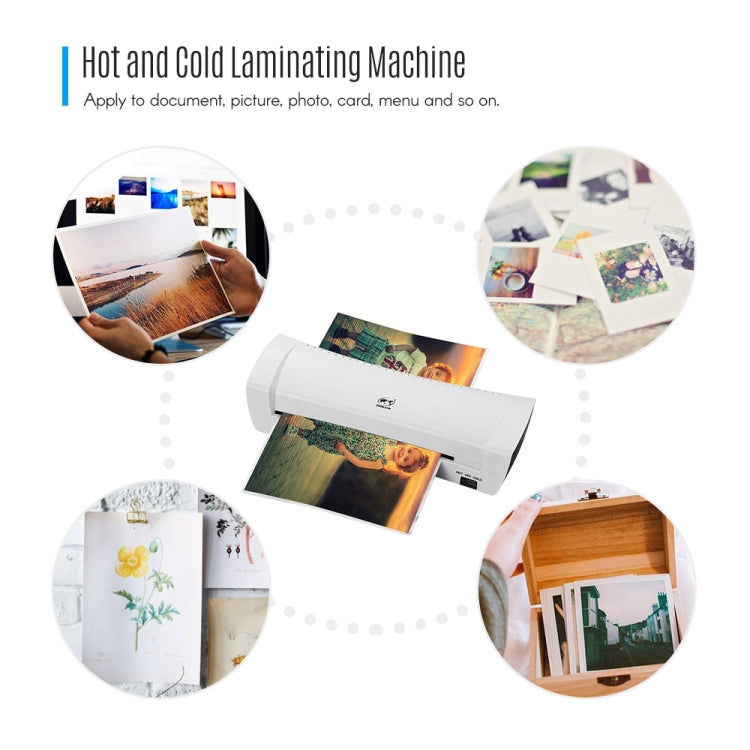 Osmile SL200 A4 Photo Cold and Hot Laminating Machine 340mm/min Speed US Plug
