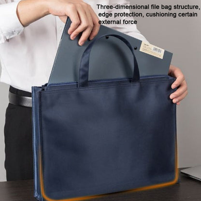 Deli Portable Briefcase Large Capacity Business Casual Portable Storage Document Bag 63762