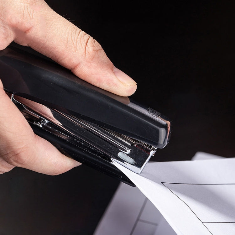 Deli 0222 10 Portable Metal Stapler With Staple Remover Labor Saving Stapler(Blue)