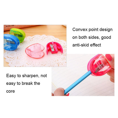 Deli 0578 Mini Cute Non-slip Pencil Sharpener Children Pencil Sharpener(Random Color Delivery)