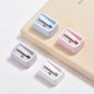 5pcs Deli 0594 Mini Portable Children Pencil Sharpener(Random Color Delivery)