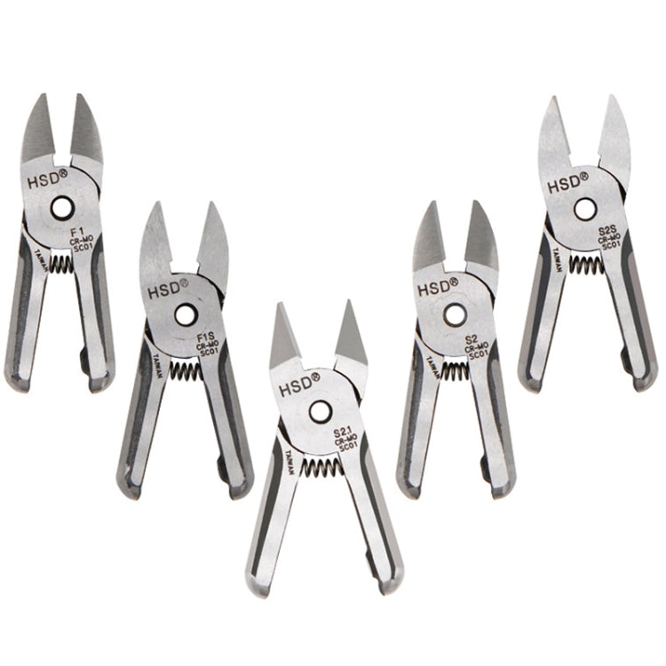 Ensemble de coupe HSD HS-5+F1S en plastique, pince coupante pneumatique 2 en 1 pour métal et plastique, outil ciseau à maquette.