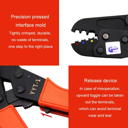 HSD YYT-1 Crimping Pliers Insulated Terminal Crimping Tools Crimping Clamps