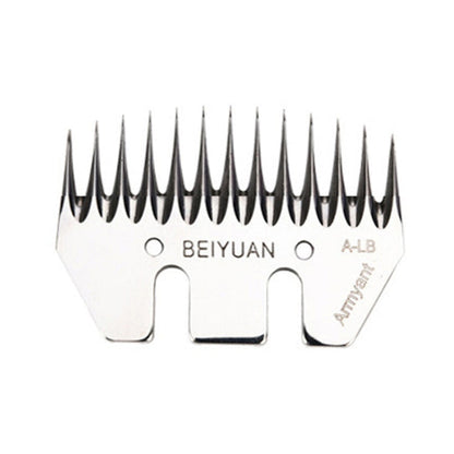 HILDA Power Wool Scissors Blades For Wool Pushers, Specification: 13 Toothed Straight Blade