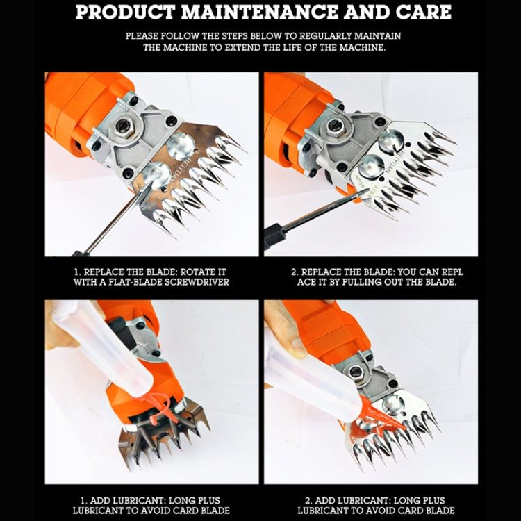 HILDA Power Wool Scissors Blades For Wool Pushers, Specification: 13 Toothed Curved Blade